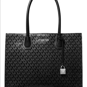 Michael Kors glossy signature tote